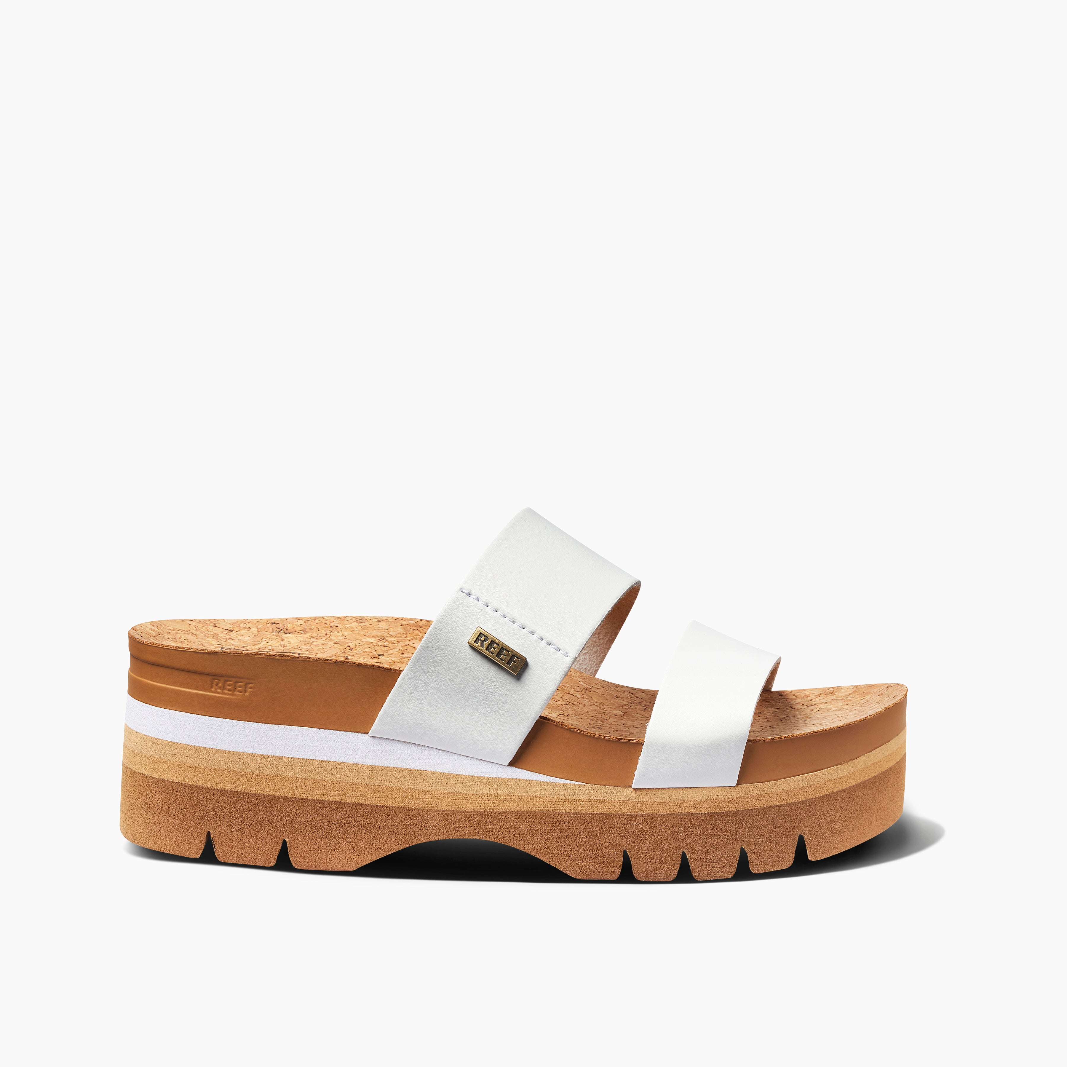 Reef Cushion Vista Higher Platform Sandal - Free Shipping