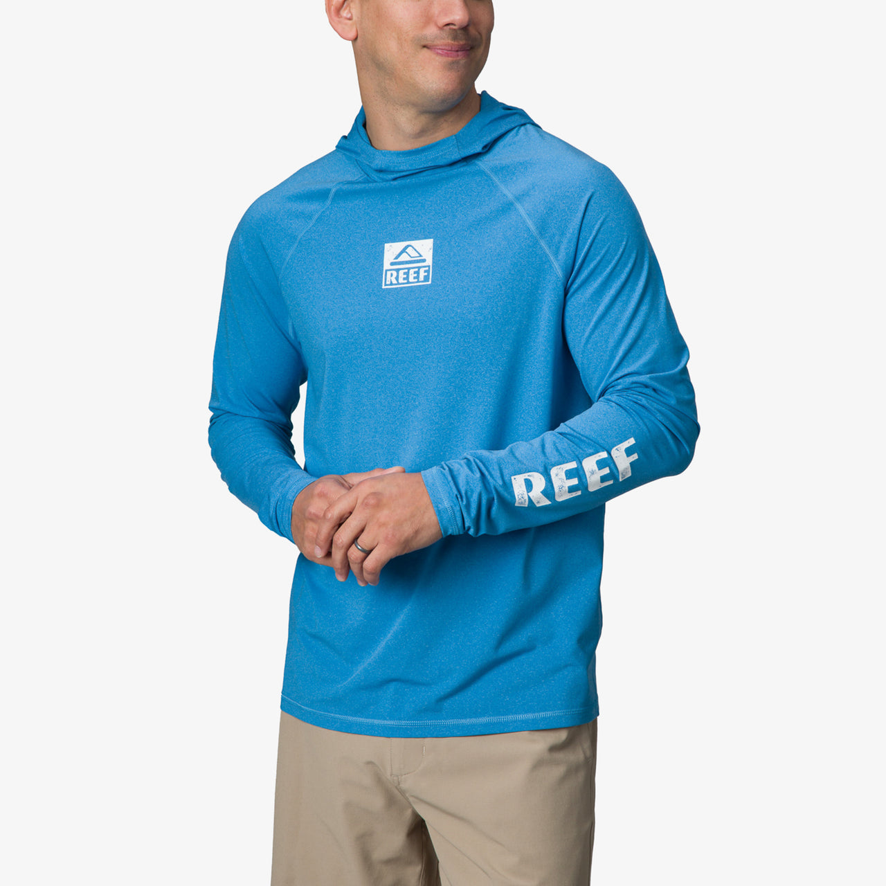 Wellie Long Sleeve Hooded Surf Shirt UPF 50