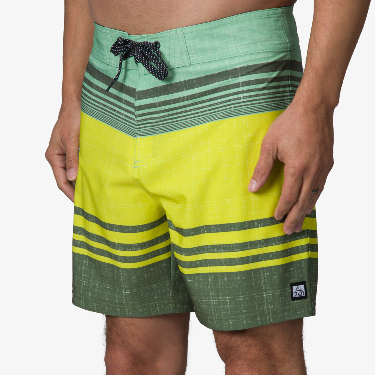 Casey Stripe Boardshort 17"