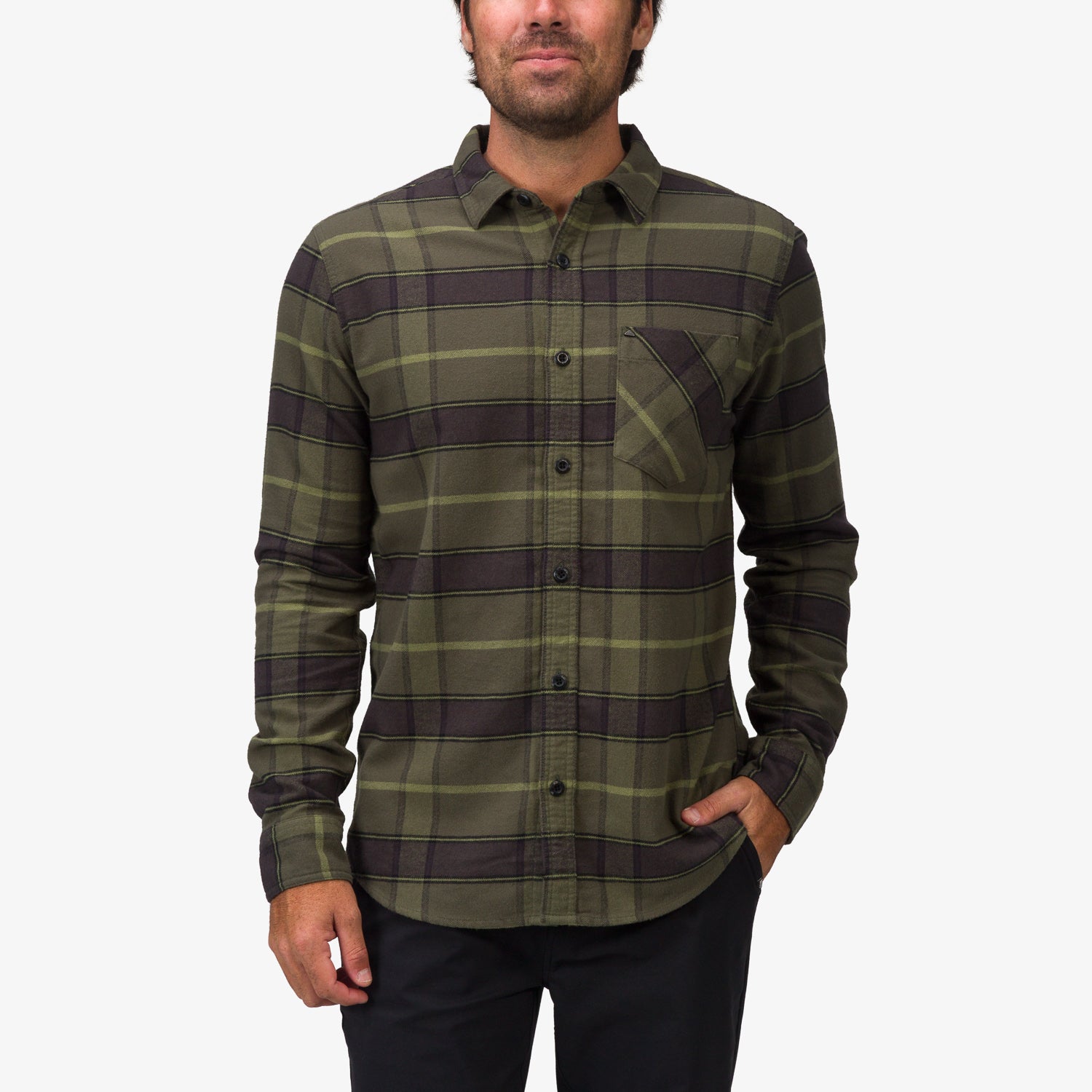 Anders Long Sleeve  Woven Shirt