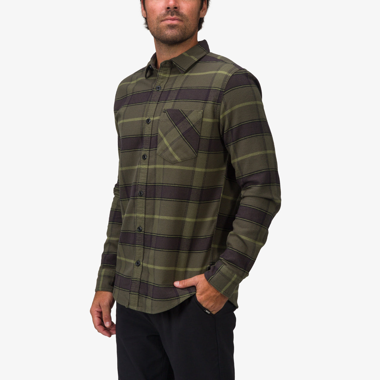 Anders Long Sleeve  Woven Shirt