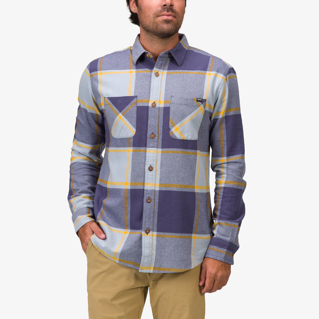 Morris Long Sleeve Woven Shirt