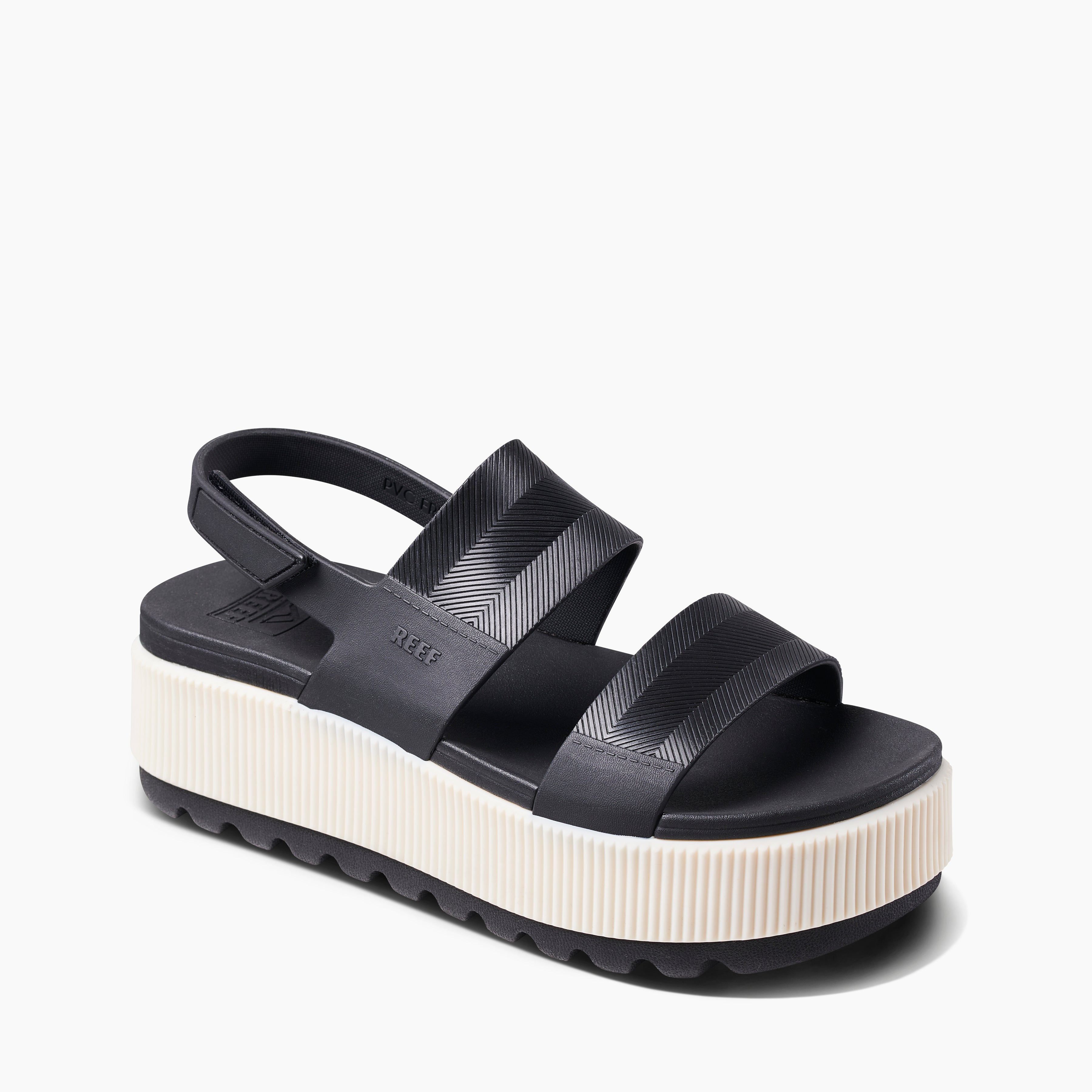 Women's Water Vista Higher Sandals in Black Vintage | REEF®