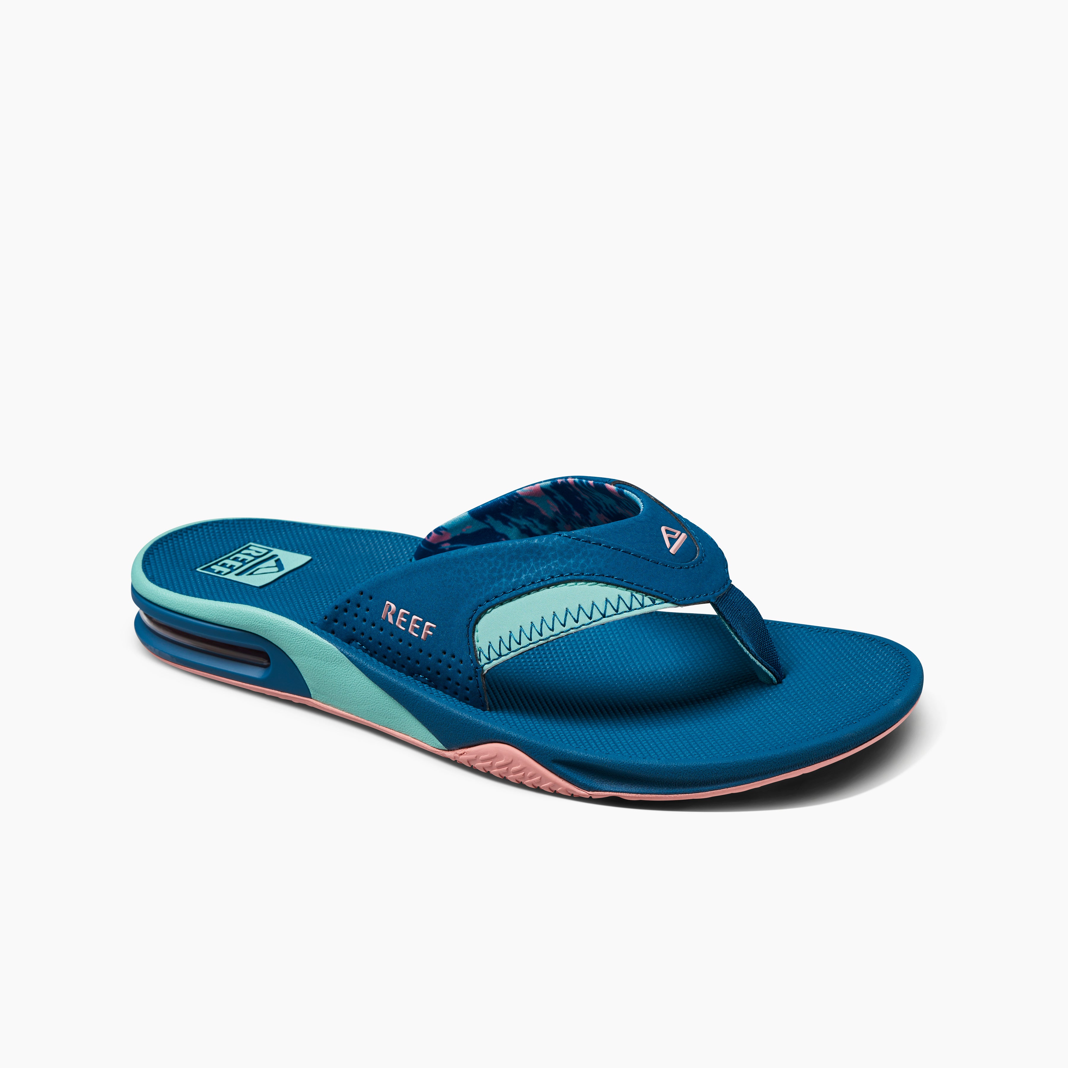 Reef fanning flip sales flops blue