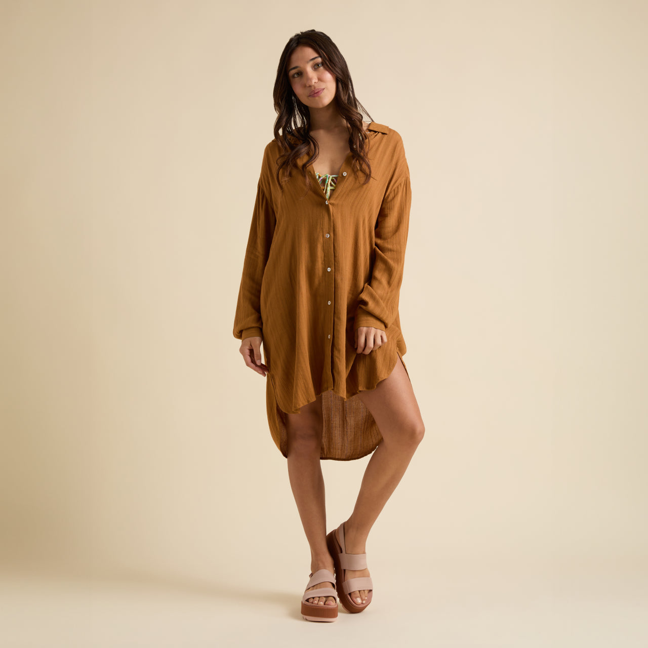 Beachy Shirt Dress