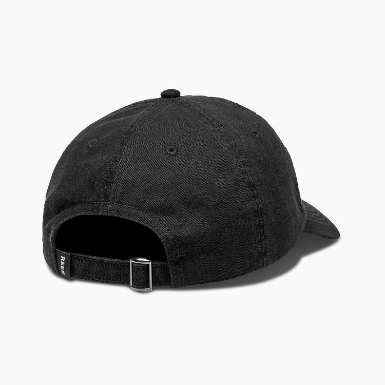 Men's Ardo Strapback Unstructured Hat in Caviar | REEF®